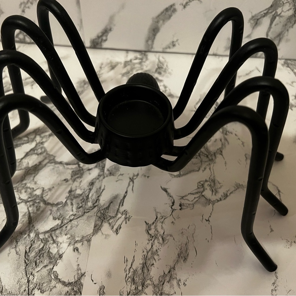 Pottery Barn Halloween Metal Spider Tea Light Party Decoration Retired Decor - Picture 7 of 12